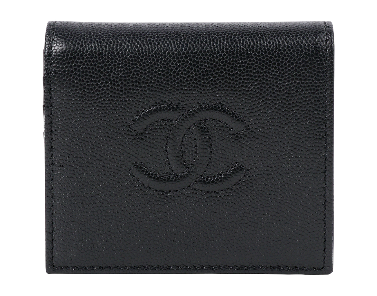 샤넬 26C CC 스몰 플랩 월렛 블랙