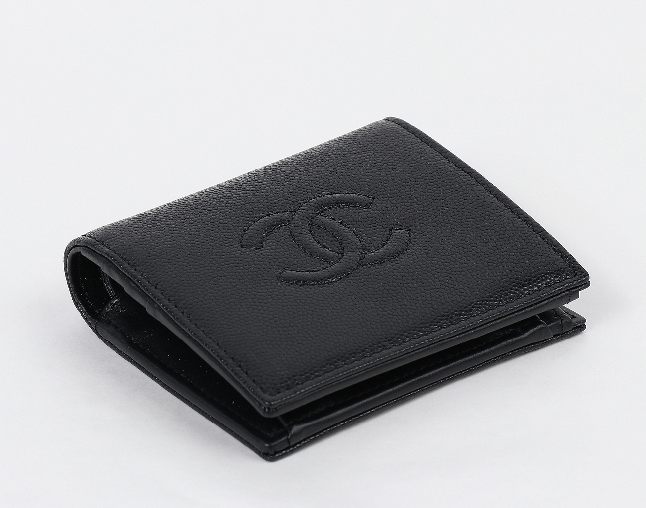 샤넬 26C CC 스몰 플랩 월렛 블랙