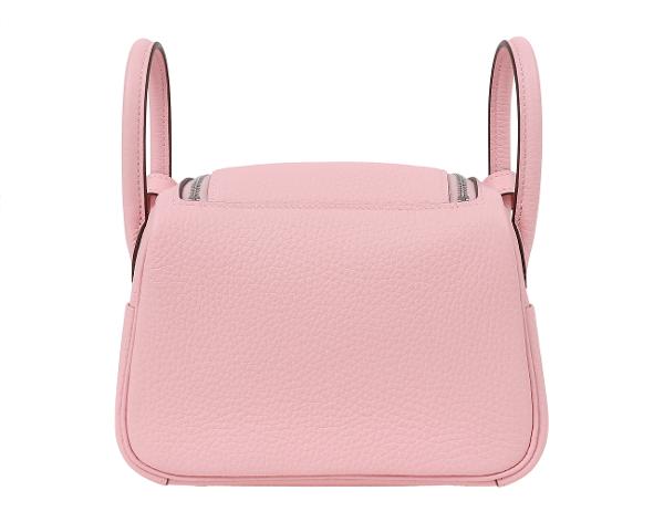 에르메스 미니 린디 II 로즈 사쿠라 은장 K