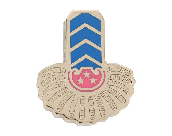 에르메스 에폴렛 트윌리 링 퍼마브래스 블루 비프 로즈