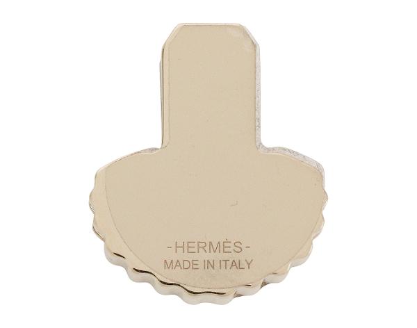 에르메스 에폴렛 트윌리 링 퍼마브래스 블루 비프 로즈