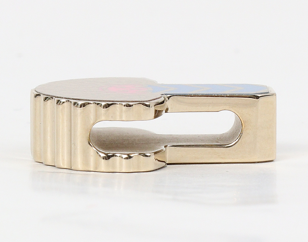 에르메스 에폴렛 트윌리 링 퍼마브래스 블루 비프 로즈