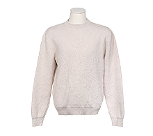 루이비통 모노그램 엠보스드 풀오버 크림 탄 S