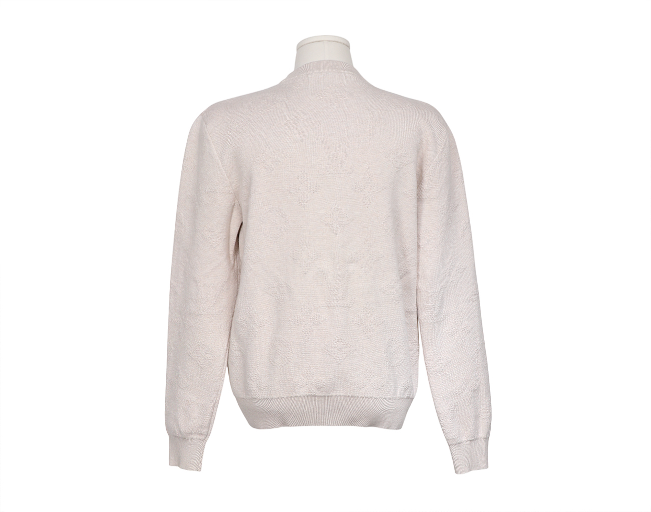 루이비통 모노그램 엠보스드 풀오버 크림 탄 S