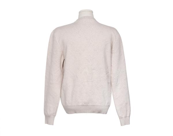 루이비통 모노그램 엠보스드 풀오버 크림 탄 S