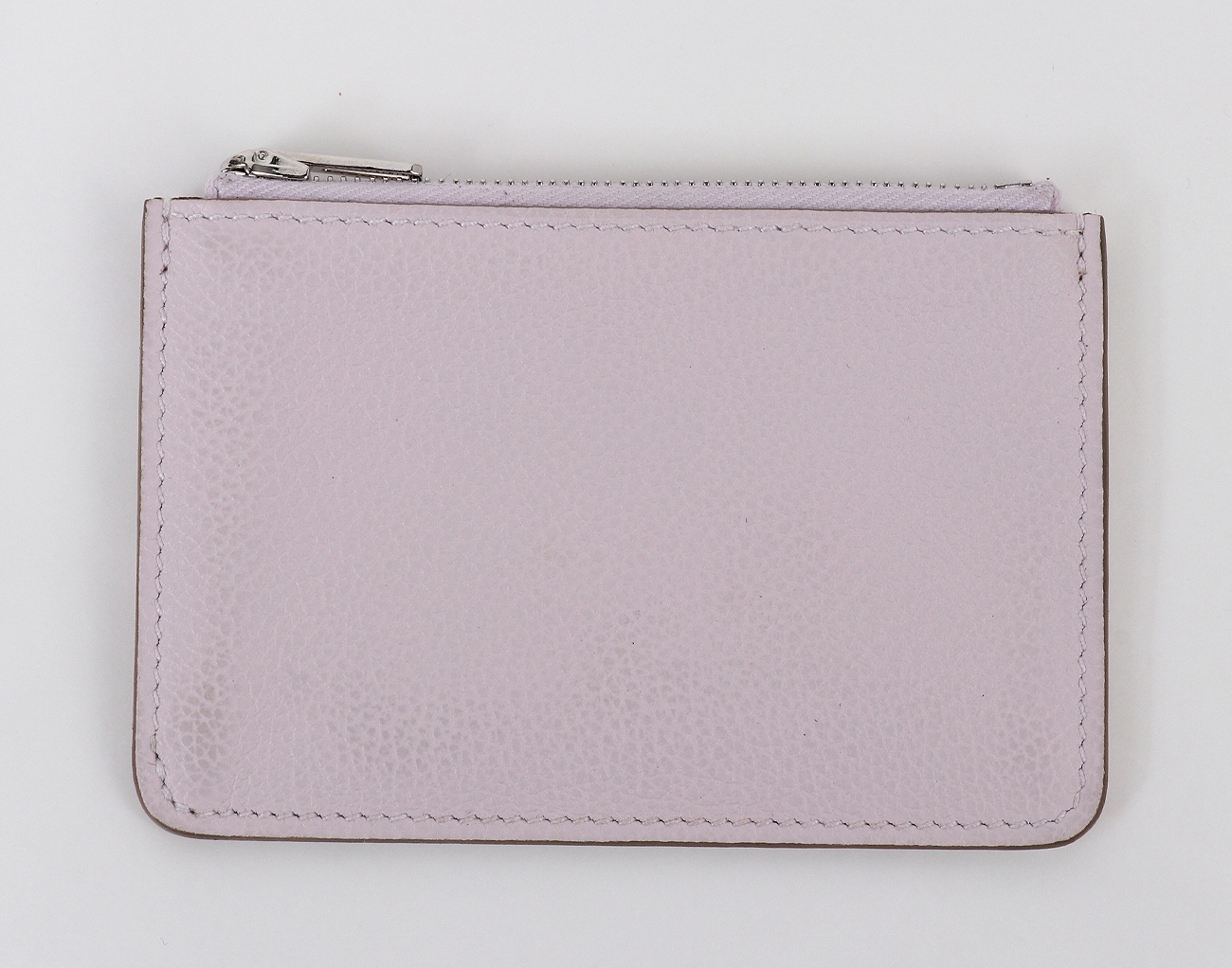 에르메스 룰리스 슬림 월렛 베르트 유카 모브 페일 은장 B