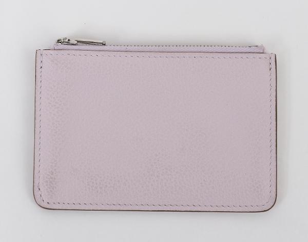 에르메스 룰리스 슬림 월렛 베르트 유카 모브 페일 은장 B