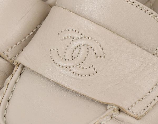 샤넬 CC 로퍼 베이지 35 1/2C