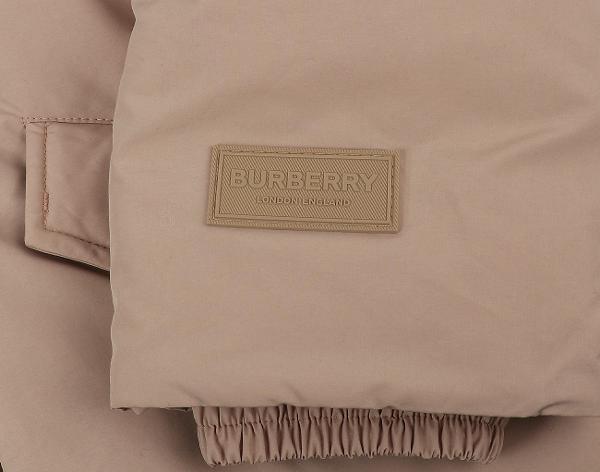 버버리 레이번 롱 다운 재킷 카멜 M