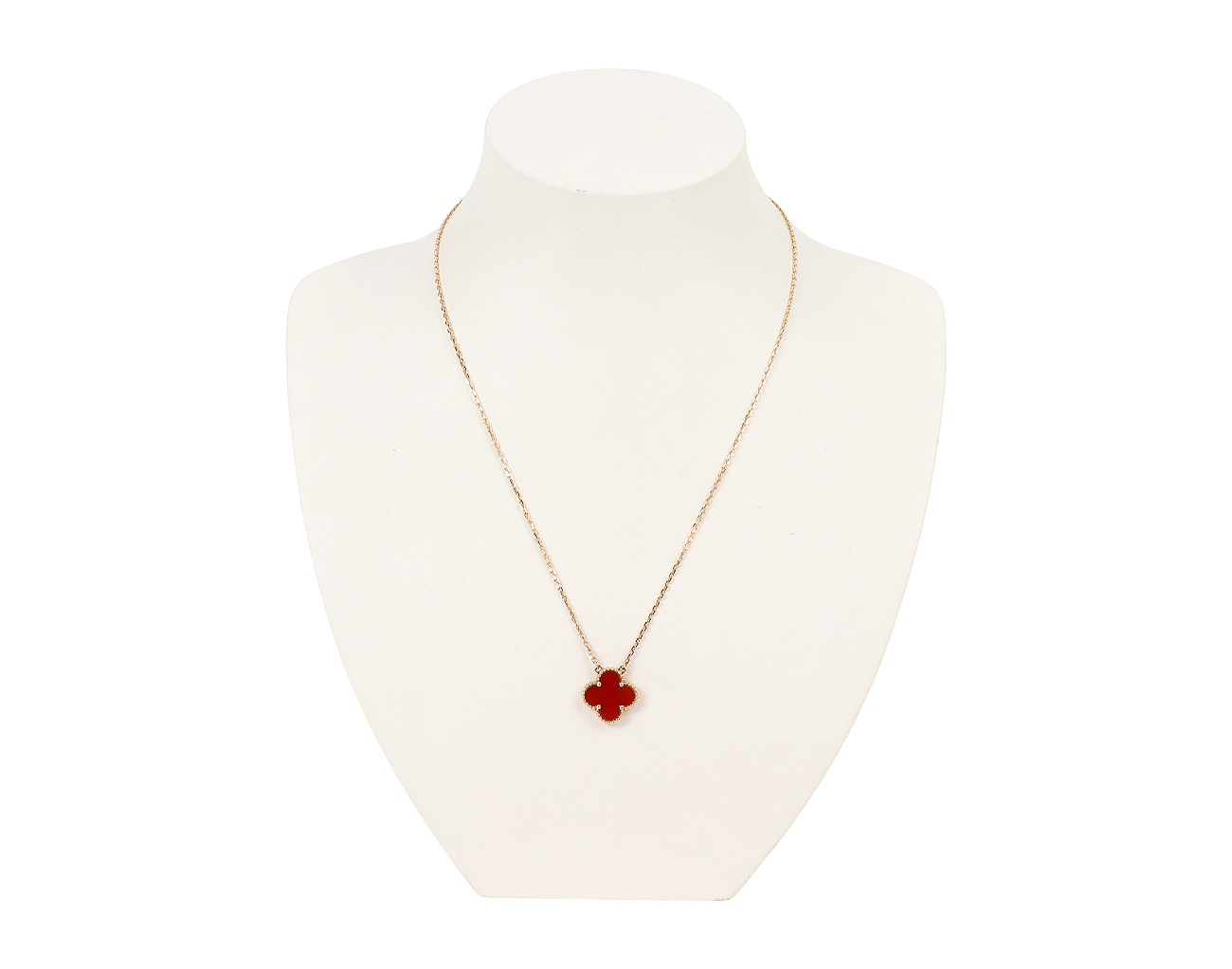 반클리프아펠 빈티지 알함브라 펜던트 옐로우골드 커넬리언