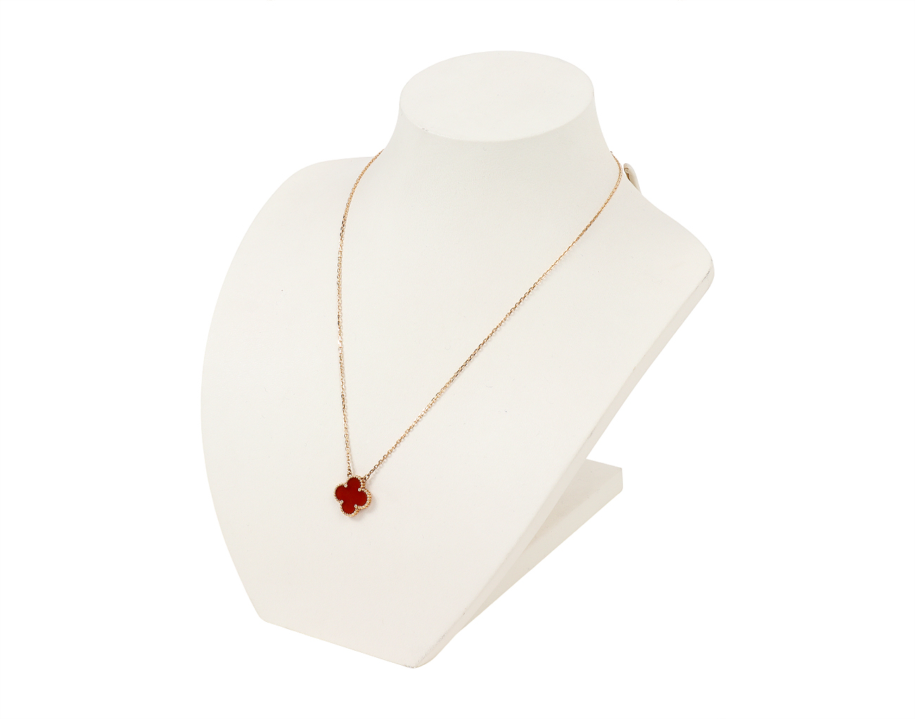 반클리프아펠 빈티지 알함브라 펜던트 옐로우골드 커넬리언