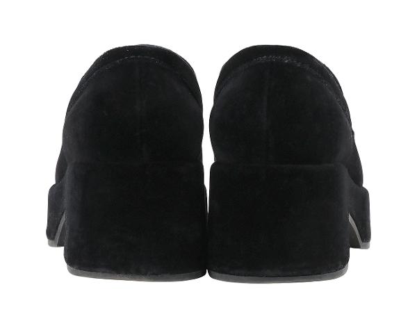 샤넬 CC 플랫폼 로퍼 블랙 37 1/2C