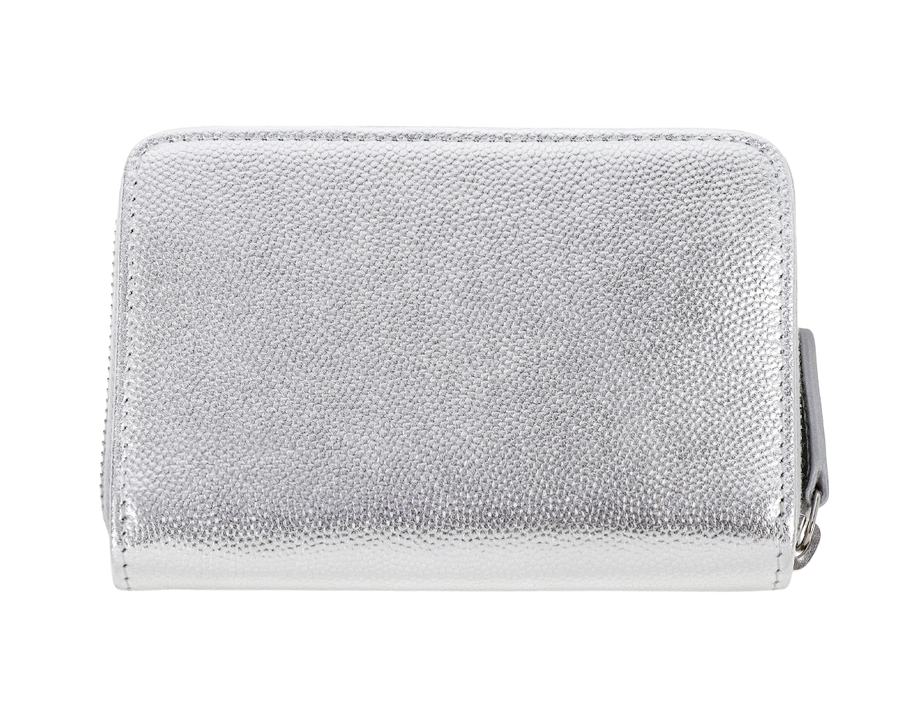 샤넬 CC 지퍼 코인 퍼스 실버 은장