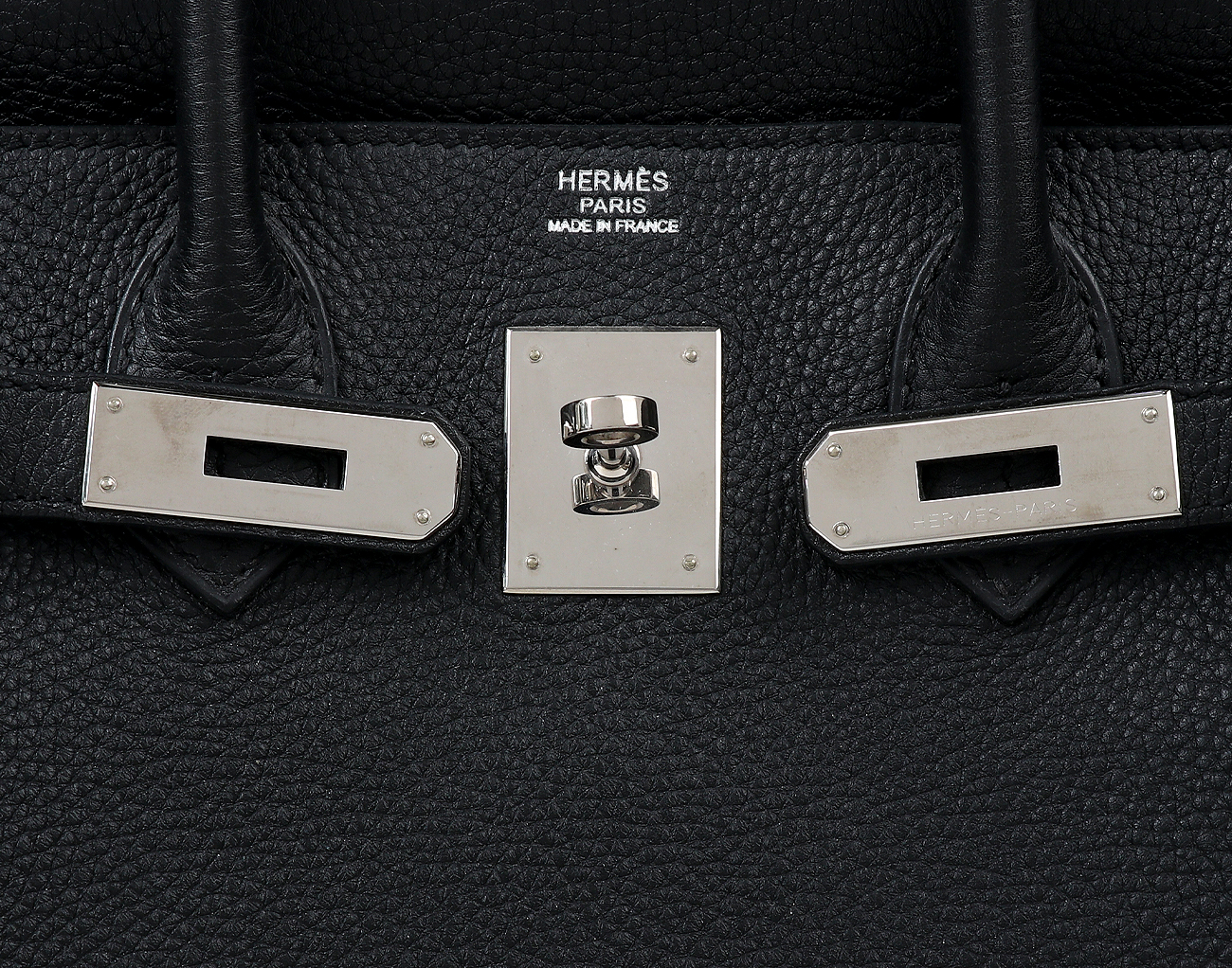 에르메스 벌킨 30 블랙 은장 P