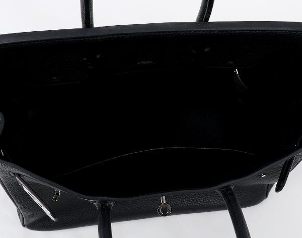 에르메스 벌킨 30 블랙 은장 P