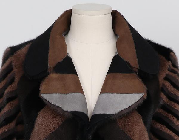 마크제이콥스 리버시블 밍크 코트 브라운 블랙 그레이 8