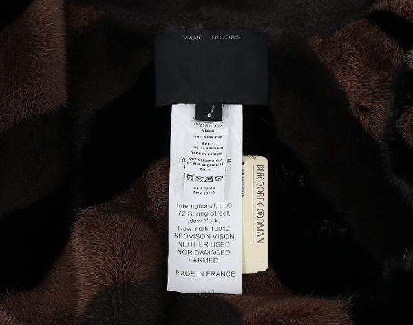 마크제이콥스 리버시블 밍크 코트 브라운 블랙 그레이 8