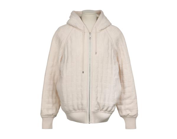 에르메스 H 리버시블 재킷 블랑 카세 34