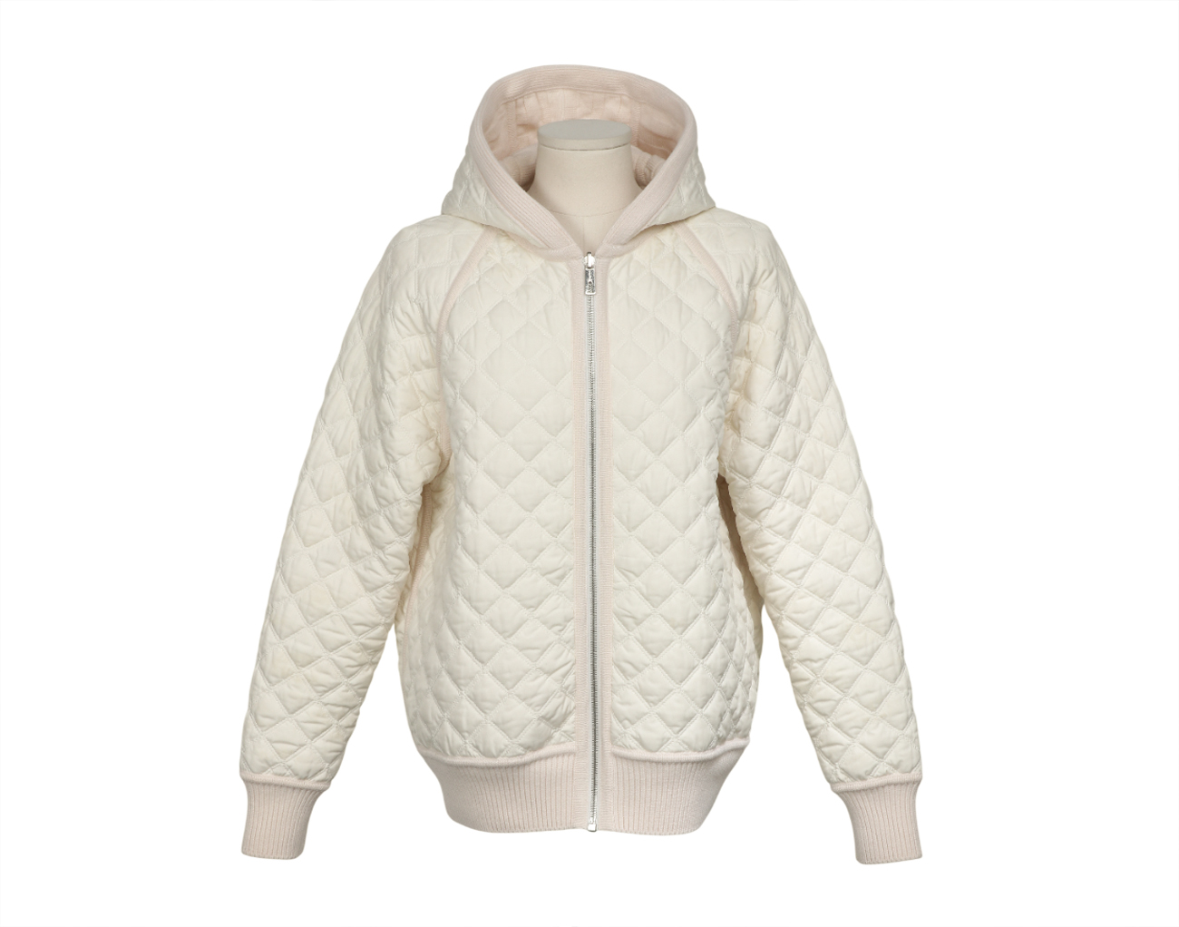 에르메스 H 리버시블 재킷 블랑 카세 34