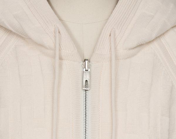 에르메스 H 리버시블 재킷 블랑 카세 34