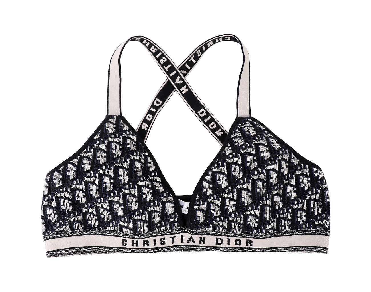 디올 오블리크 스윔수트 Set 네이비 블루 S