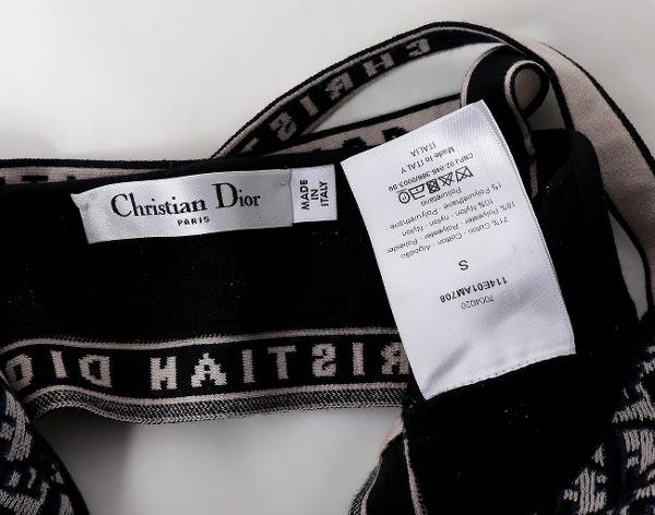 디올 오블리크 스윔수트 Set 네이비 블루 S