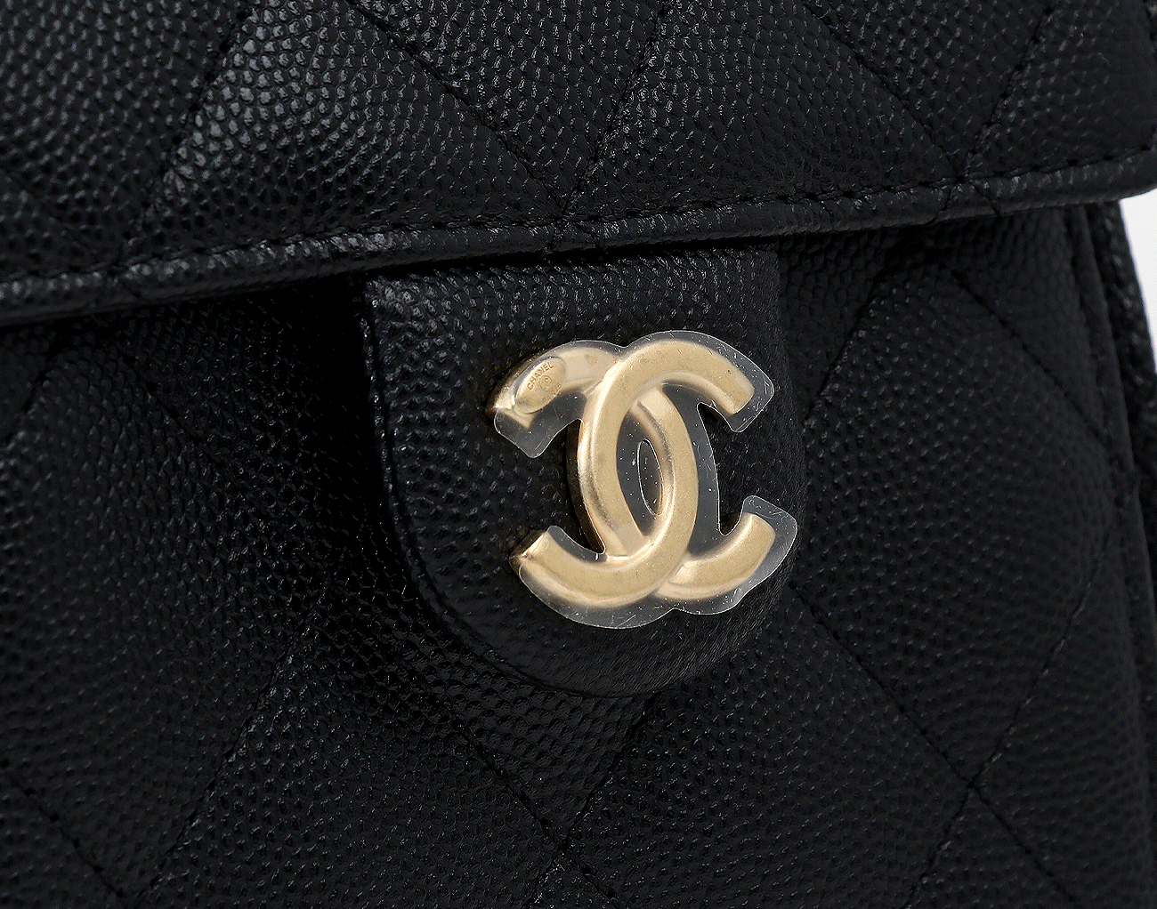 샤넬 25백 스몰 블랙 금장 캐비어