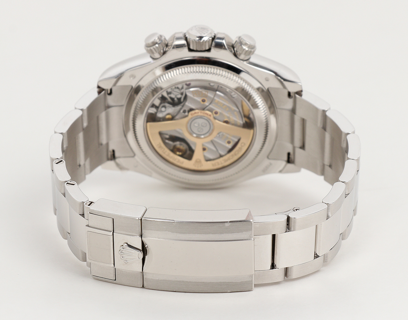 로렉스 데이토나 40mm 플래티넘 아이스 블루 바게트 다이아몬드 126506