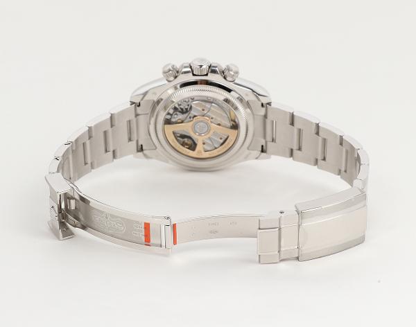 로렉스 데이토나 40mm 플래티넘 아이스 블루 바게트 다이아몬드 126506