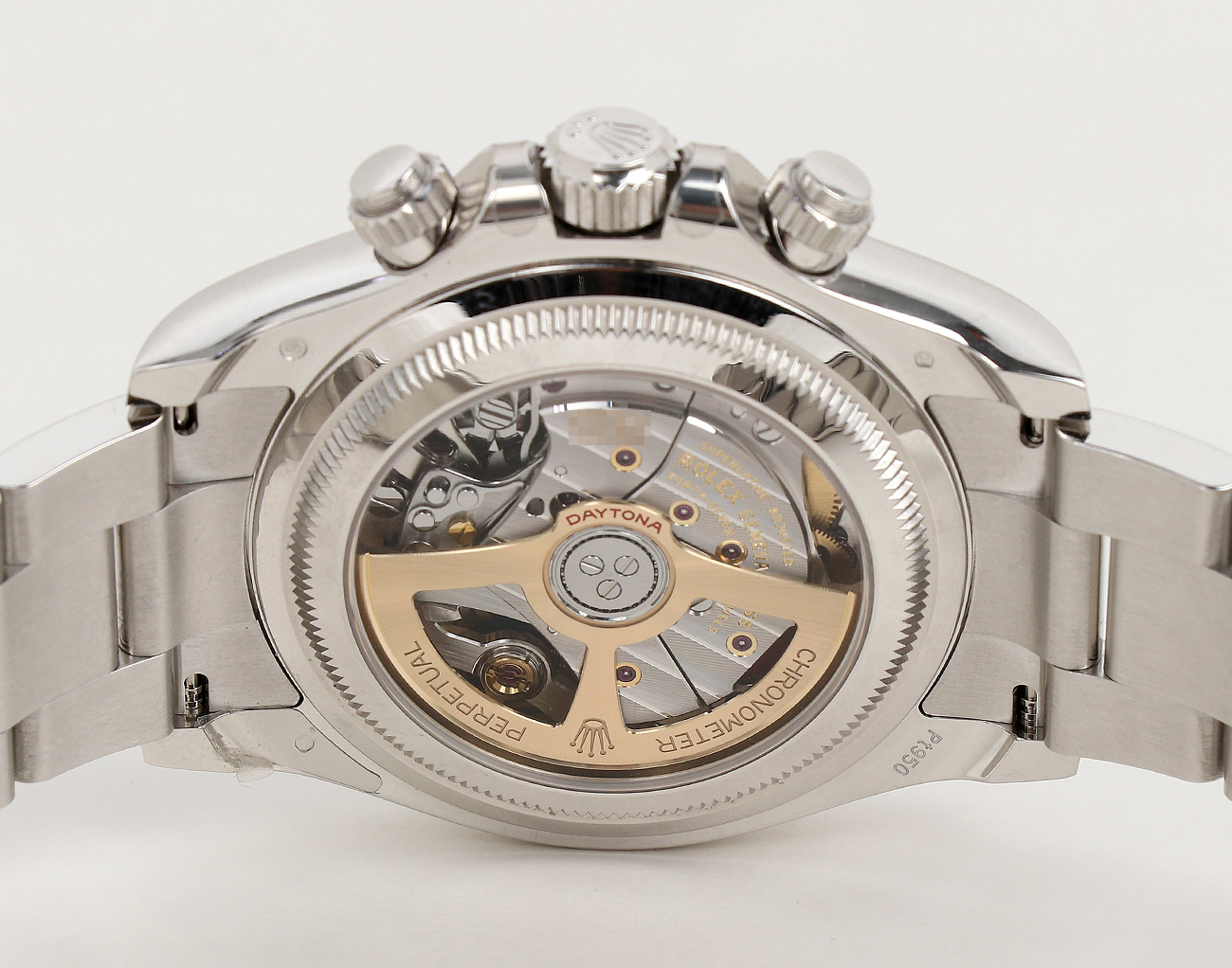 로렉스 데이토나 40mm 플래티넘 아이스 블루 바게트 다이아몬드 126506