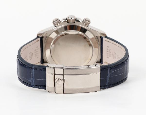 로렉스 데이토나 40mm 화이트골드 바게트 파베 다이아몬드 116599TBR