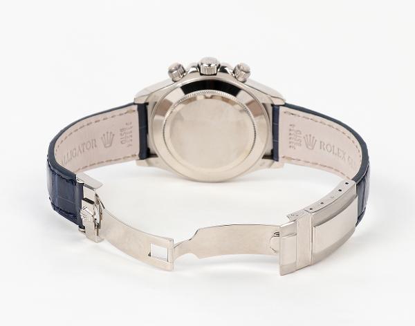 로렉스 데이토나 40mm 화이트골드 바게트 파베 다이아몬드 116599TBR