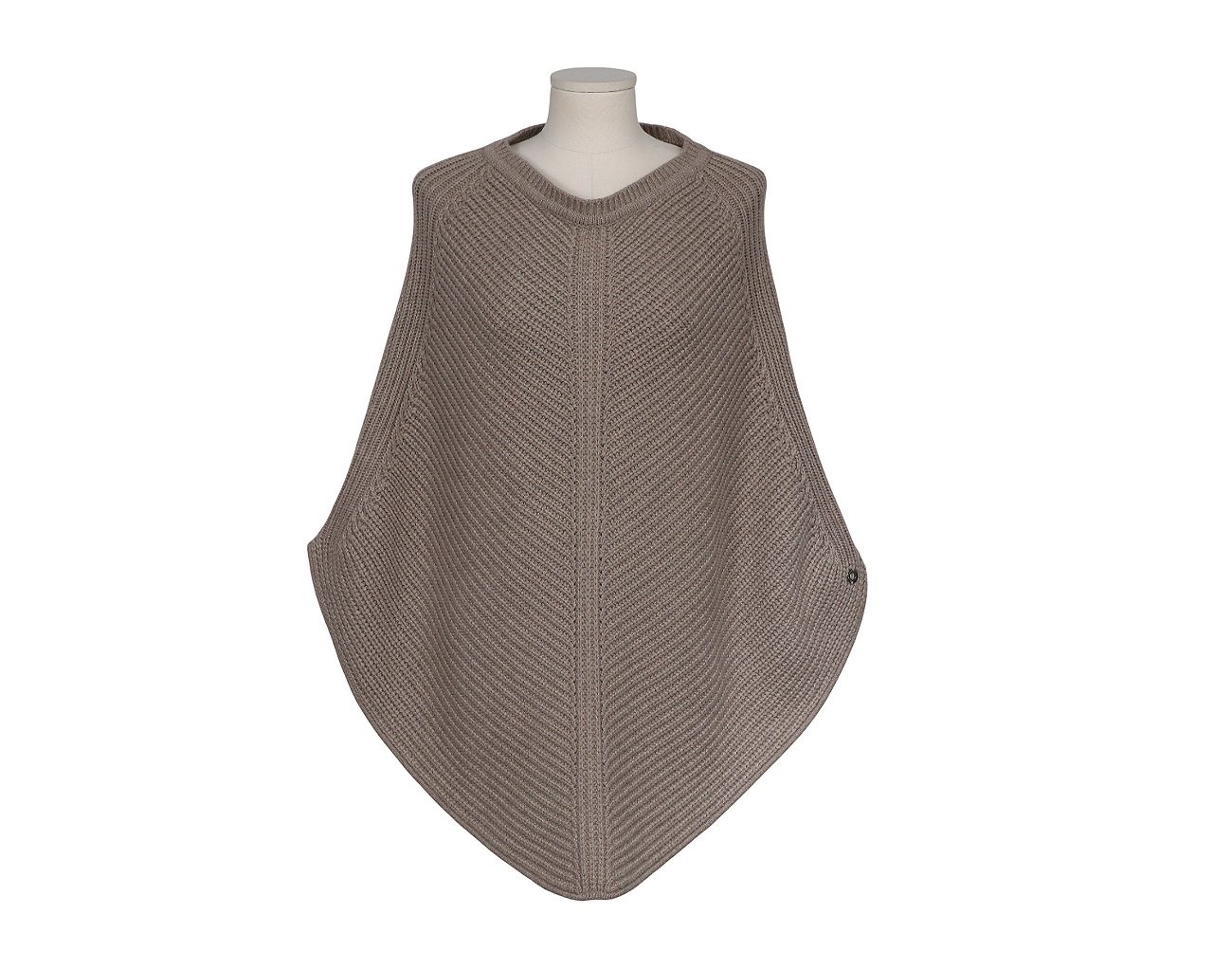 로로피아나 베이비 캐시미어 친칠라 판초 베이지