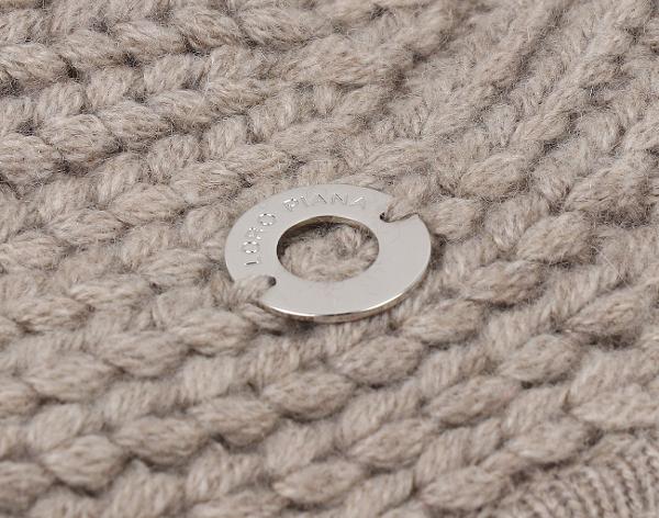 로로피아나 베이비 캐시미어 친칠라 판초 베이지