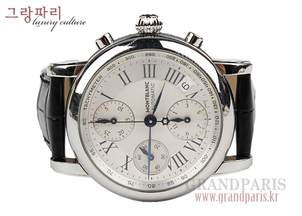 몽블랑 스틸 스타 플레티늄 컬렉션 크로노그라프 시계
