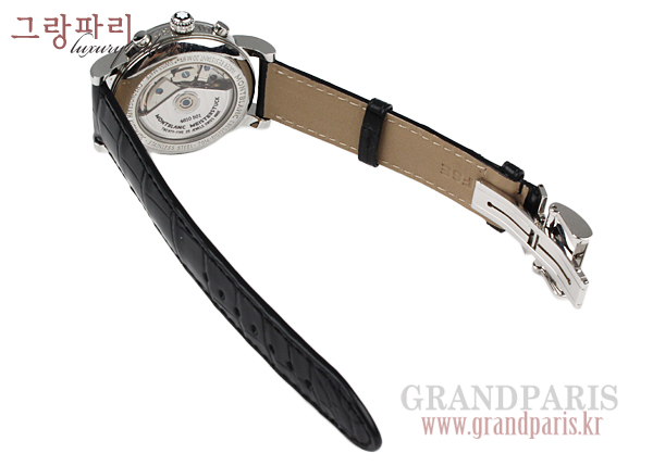 몽블랑 스틸 스타 플레티늄 컬렉션 크로노그라프 시계