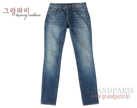 R13 중청 워싱 Skinny 데님 팬츠 24