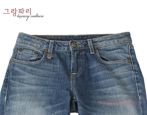 R13 중청 워싱 Skinny 데님 팬츠 24