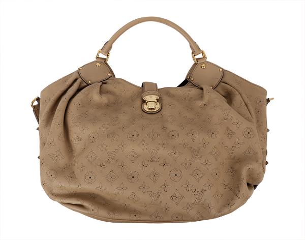 루이비통 베이지 마히나 L 숄더