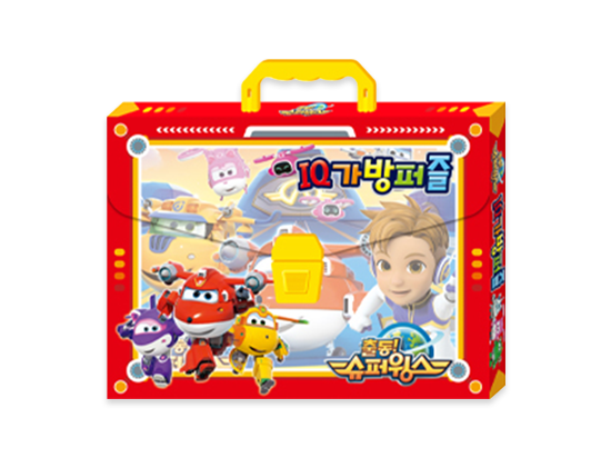 Super Wings season 4 IQ Puzzle Case Set