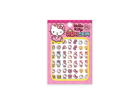 Sanrio Characters Hello Kitty Earring Sticker