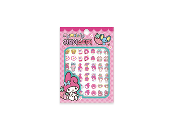 Sanrio Characters My Melody Earring Sticker