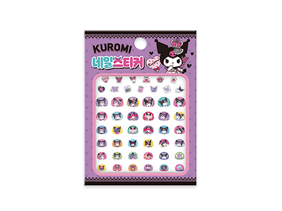 Sanrio Characters Kuromi Nail Sticker