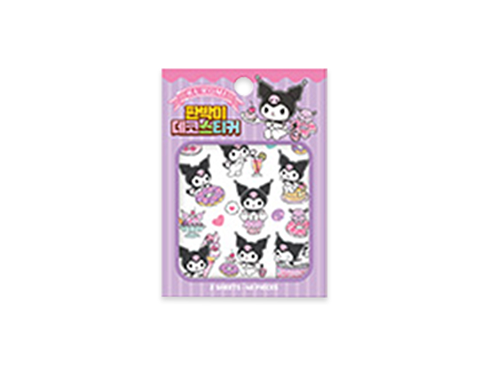 Sanrio Characters Kuromi Transfer Deco Sticker