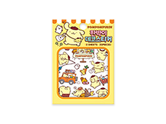 Sanrio Characters Pompompurin Transfer Deco Sticker