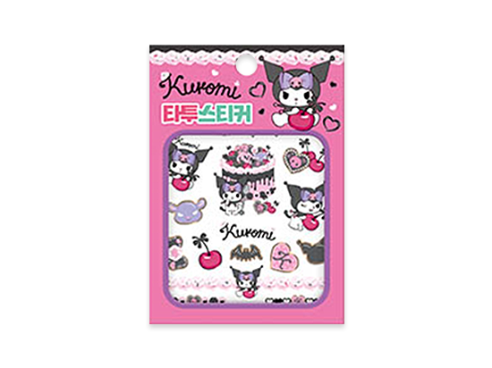 Sanrio Characters Kuromi Tattoo Sticker