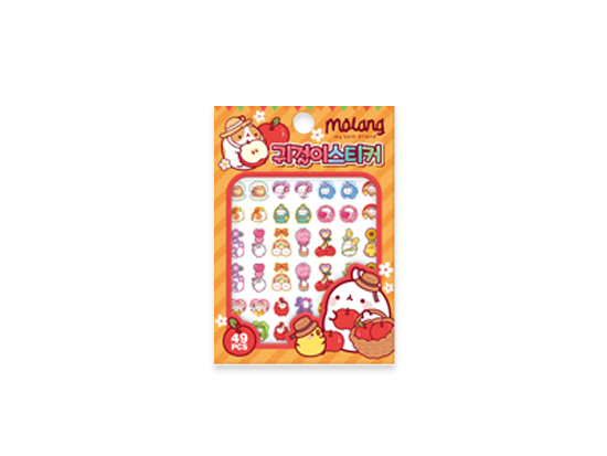 Molang Earring Sticker