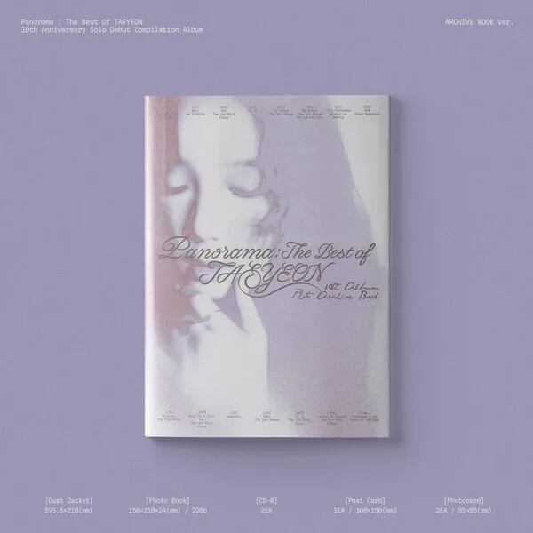 태연 - [파노라마 : 더 베스트 오브 태연(Panorama : The Best of TAEYEON)] (아카이브 북 버전/ARCHIVE BOOK Ver.)