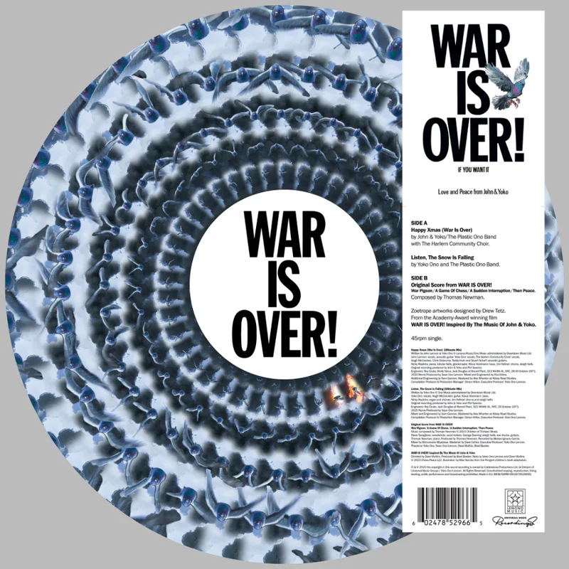 김성일의 존 레논 - [HAPPY XMAS (WAR IS OVER) 12” Zoetrope Single](한정반) LP는 이제 영국에서 항공편으로 출발을 하는데, 제가 직접 수입 통관 신고를 하고 절차를 기다리다 보면, 25... 이미지