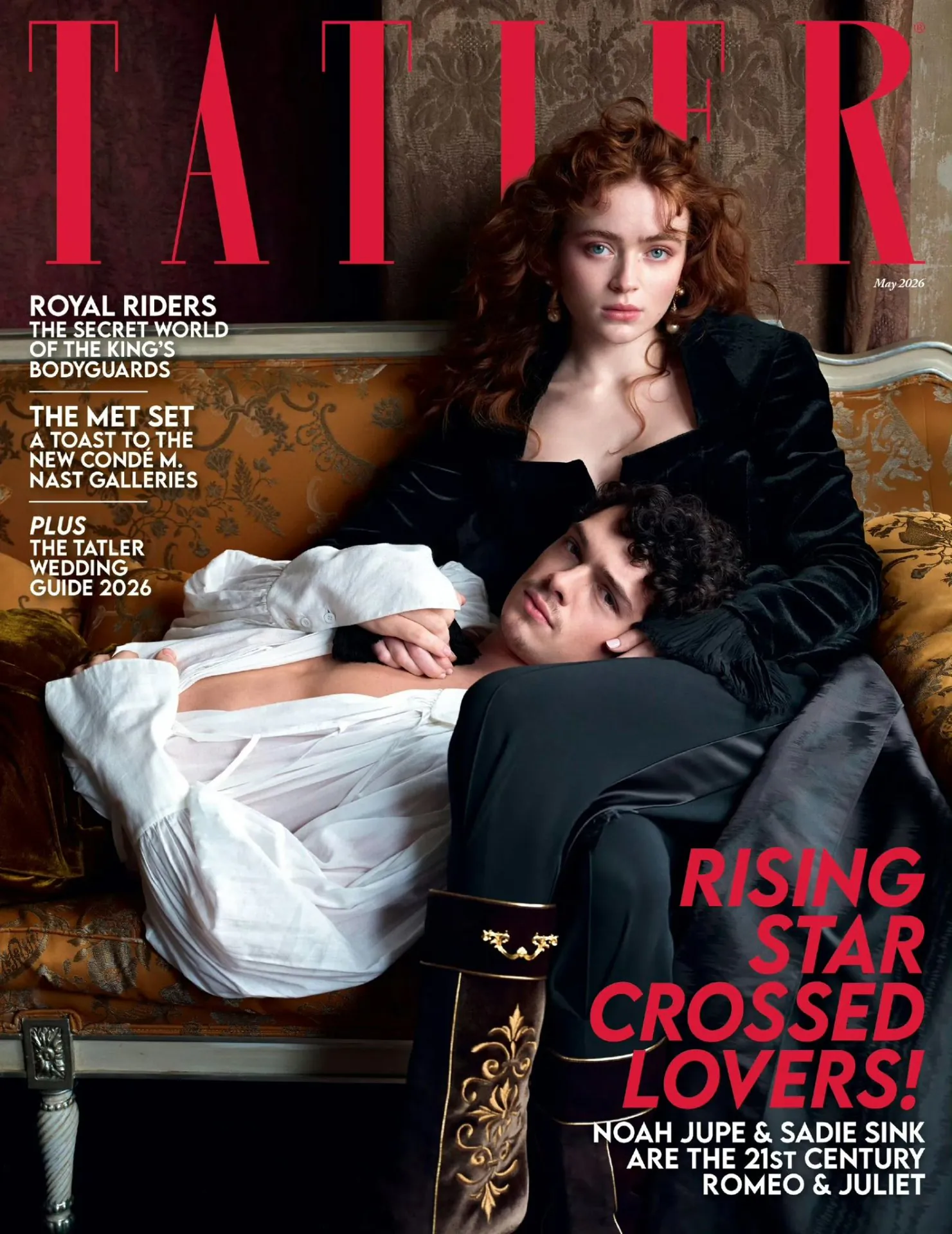 김성일의 태틀러(TATLER) 매거진에 실린 배우 노아 주프(Noah Jupe, 영화 [콰이어트 플레이스 2] 주연)와 세이디 싱크(Sadie Sink, 영화 [스파이더맨: 브랜드 뉴 데이] 주연) 사진. 이미지